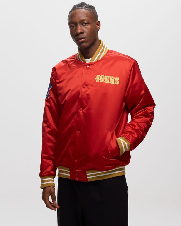 Mitchell & Ness Men Steelers Heavy Satin Jacket (B&T) - Outerwear