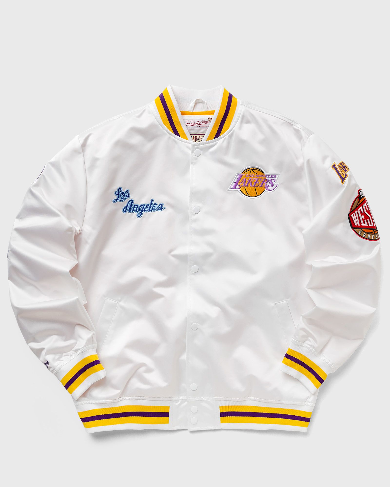 NBA City Collection Lightweight Satin Jacket Los Angeles Lakers