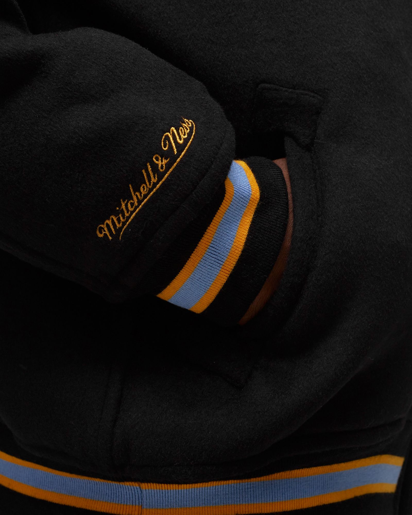 NBA Minneapolis Lakers Hardwood Classics Wool Varsity Jacket