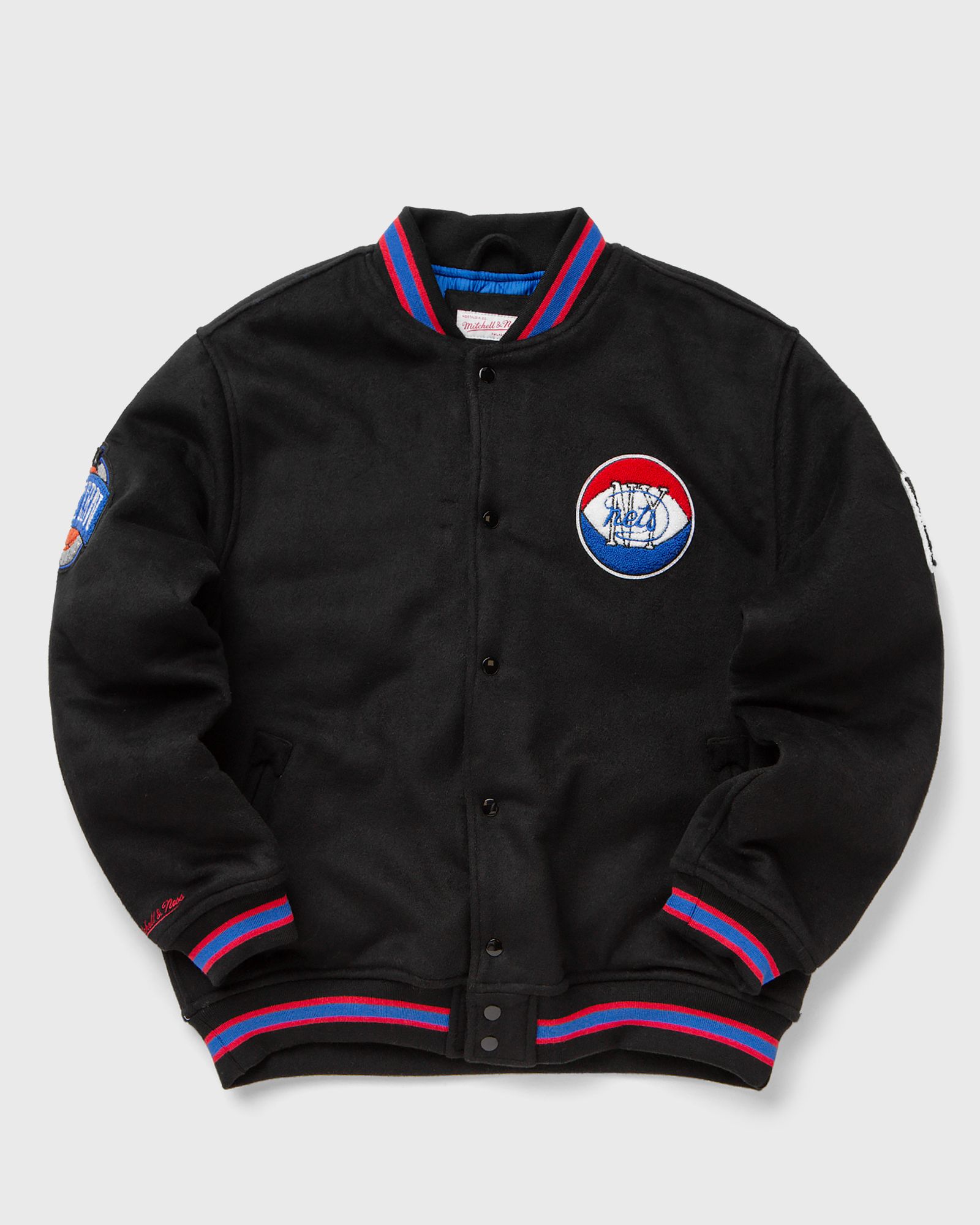 NBA NEW YORK NETS HARDWOOD CLASSICS WOOL VARSITY JACKET 