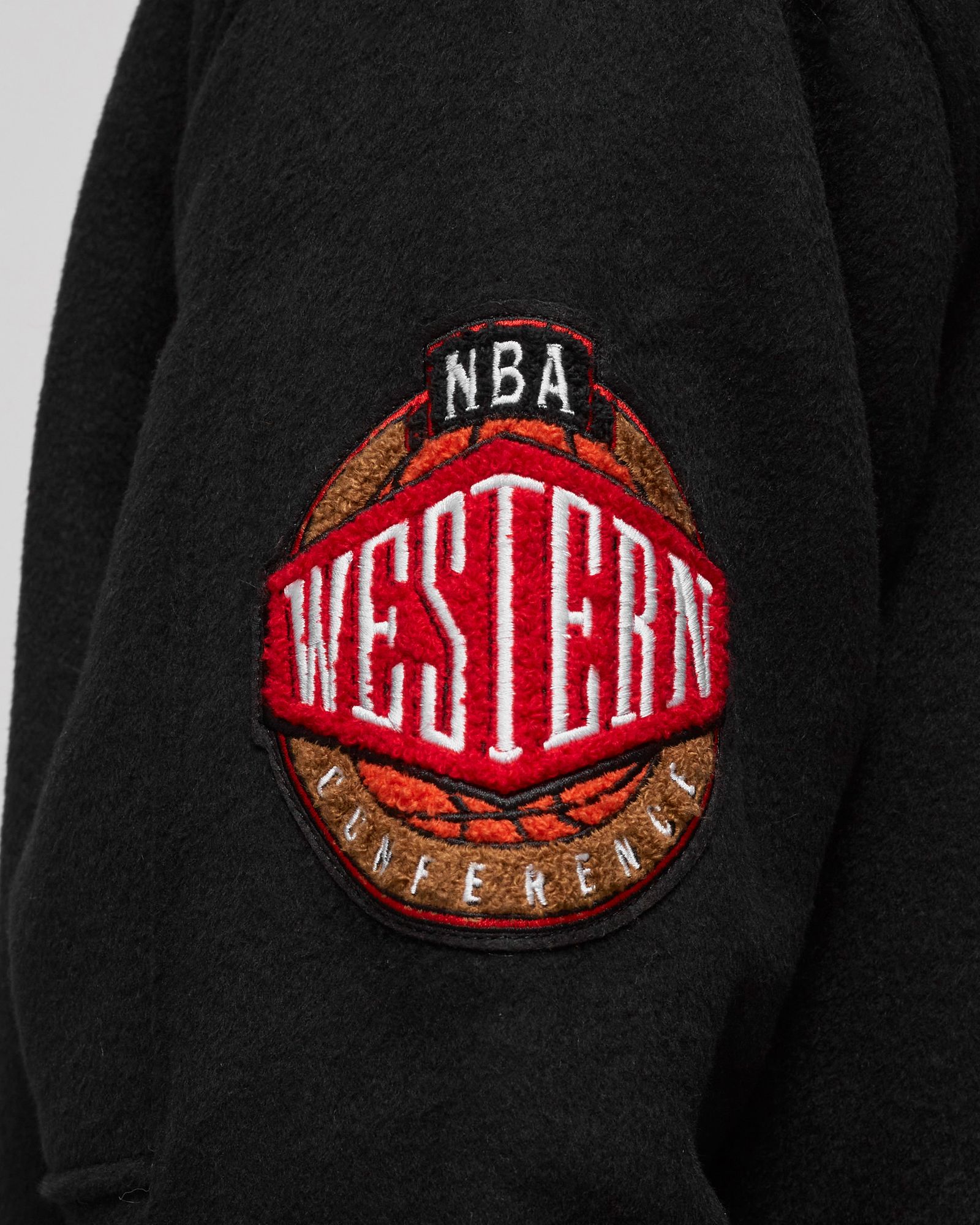 NBA PHOENIX SUNS HARDWOOD CLASSICS WOOL VARSITY JACKET