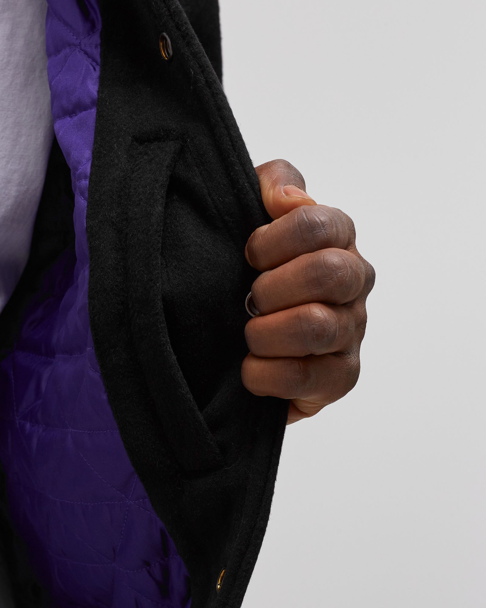 NBA PHOENIX SUNS HARDWOOD CLASSICS WOOL VARSITY JACKET