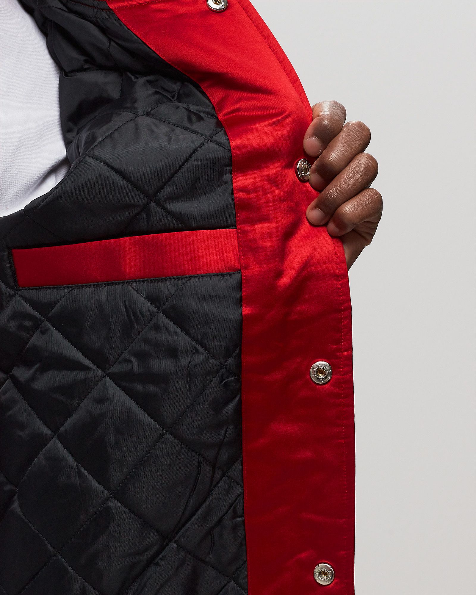 NBA HEAVYWEIGHT SATIN JACKET CHICAGO BULLS