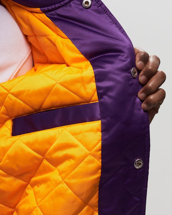 NBA HEAVYWEIGHT SATIN JACKET LOS ANGELES LAKERS