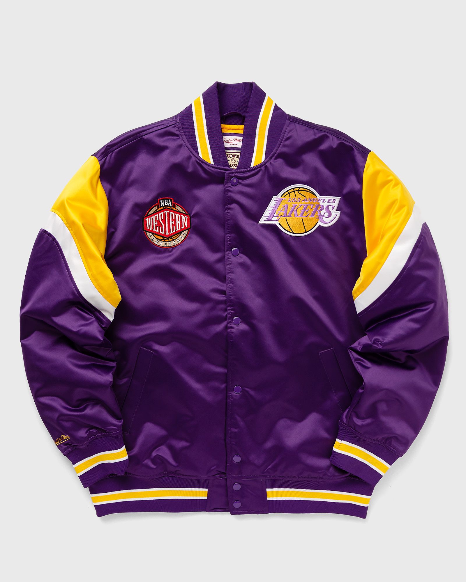 NBA HEAVYWEIGHT SATIN JACKET LOS ANGELES LAKERS