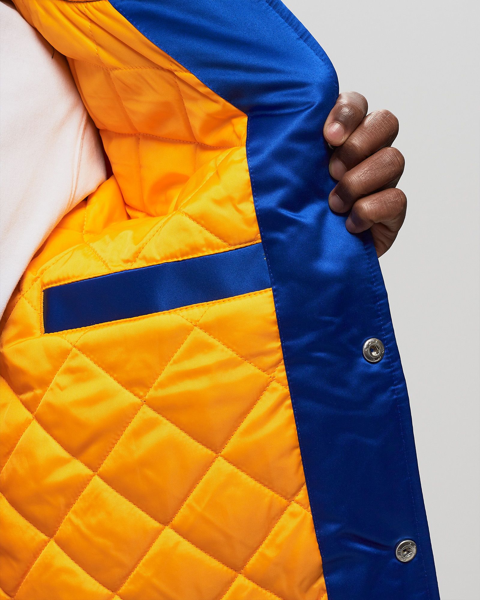 NFL HEAVYWEIGHT SATIN JACKET LOS ANGELES RAMS