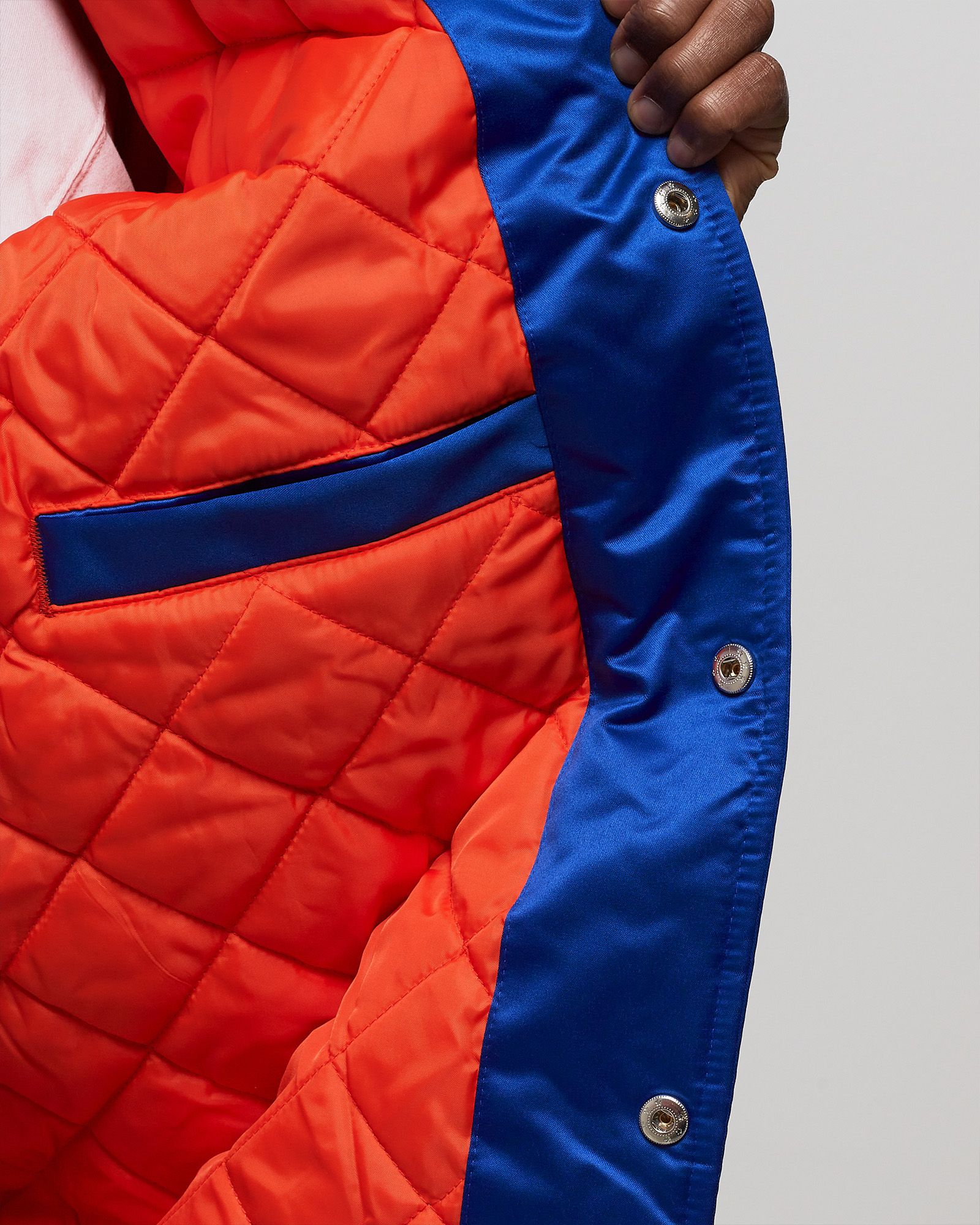 NBA HEAVYWEIGHT SATIN JACKET NEW YORK KNICKS