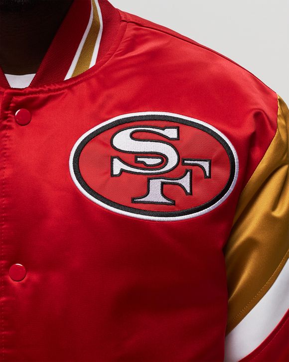 San francisco 49ers satin on sale jacket