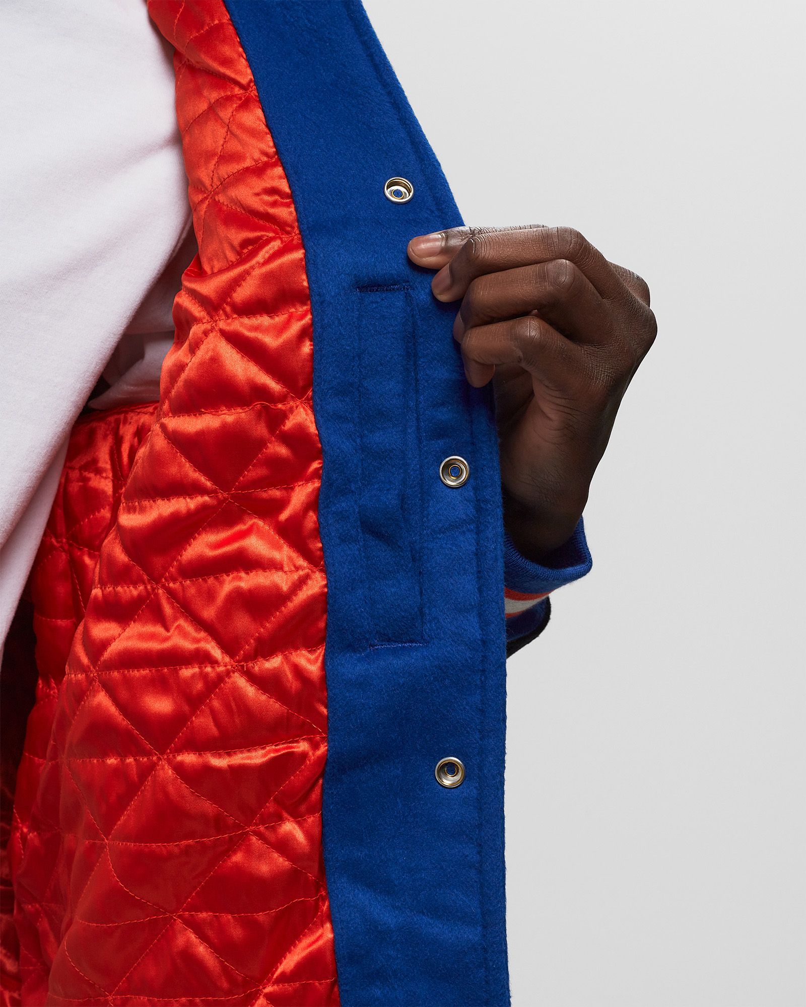 NBA TEAM LEGACY VARSITY JACKET NEW YORK KNICKS