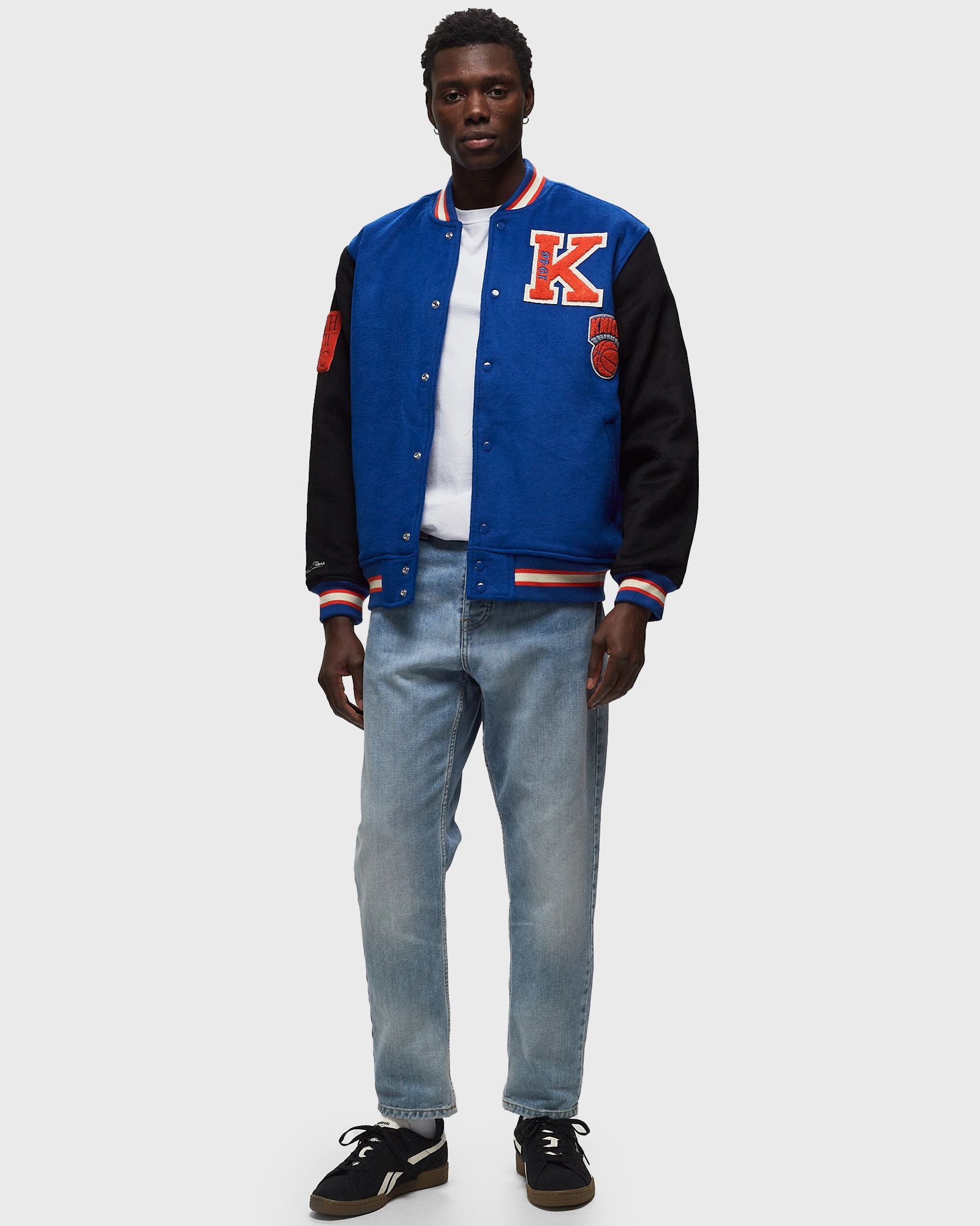 NBA TEAM LEGACY VARSITY JACKET NEW YORK KNICKS