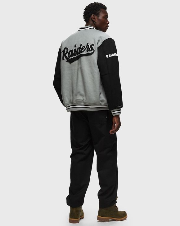 Raiders on sale letterman jacket