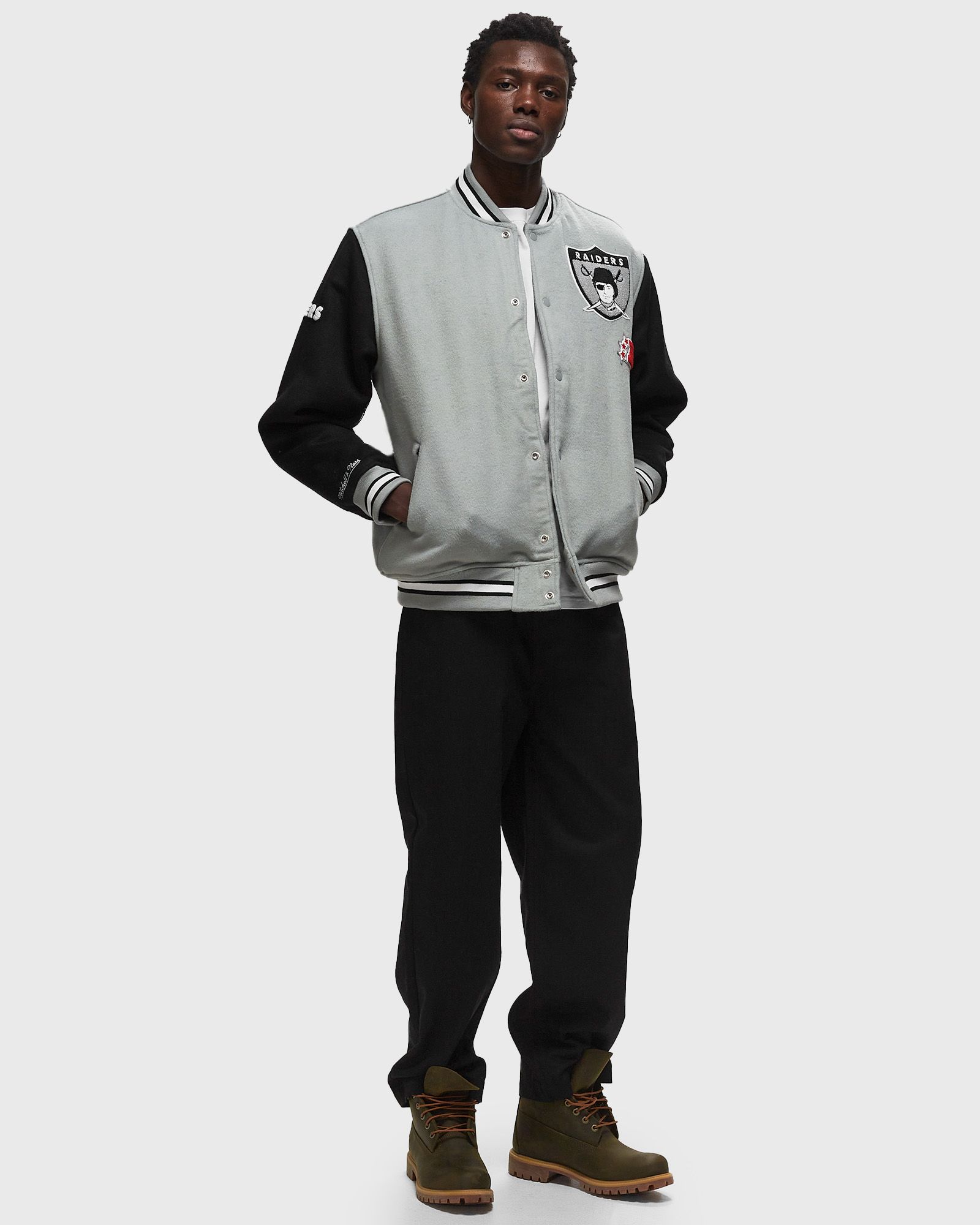 NFL TEAM LEGACY VARSITY JACKET OAKLAND RAIDERS