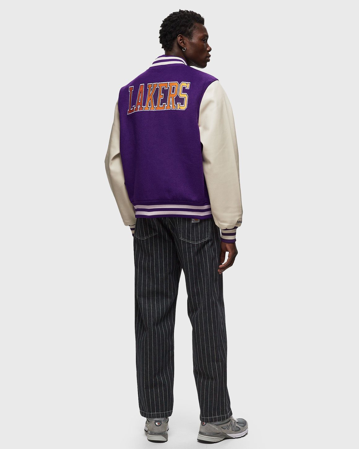 Mitchell & Ness NBA VARSITY JACKET LOS ANGELES LAKERS Purple