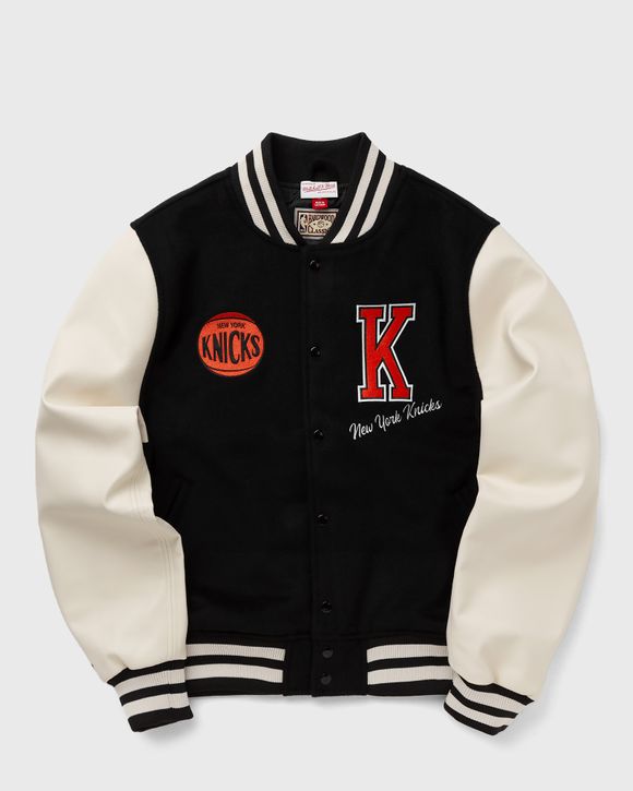 Knicks varsity jacket cheap mitchell and ness