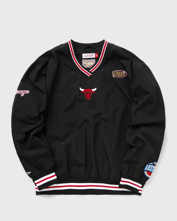 Mitchell Ness NBA CLASSIC NYLON PULLOVER VINTAGE LOGO CHICAGO