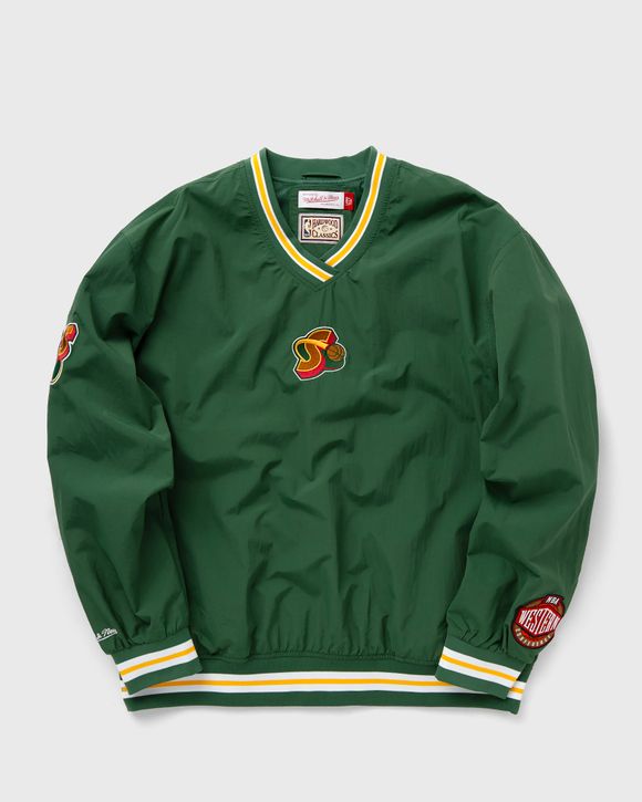 NBA CLASSIC NYLON PULLOVER VINTAGE LOGO SEATTLE SUPERSONICS