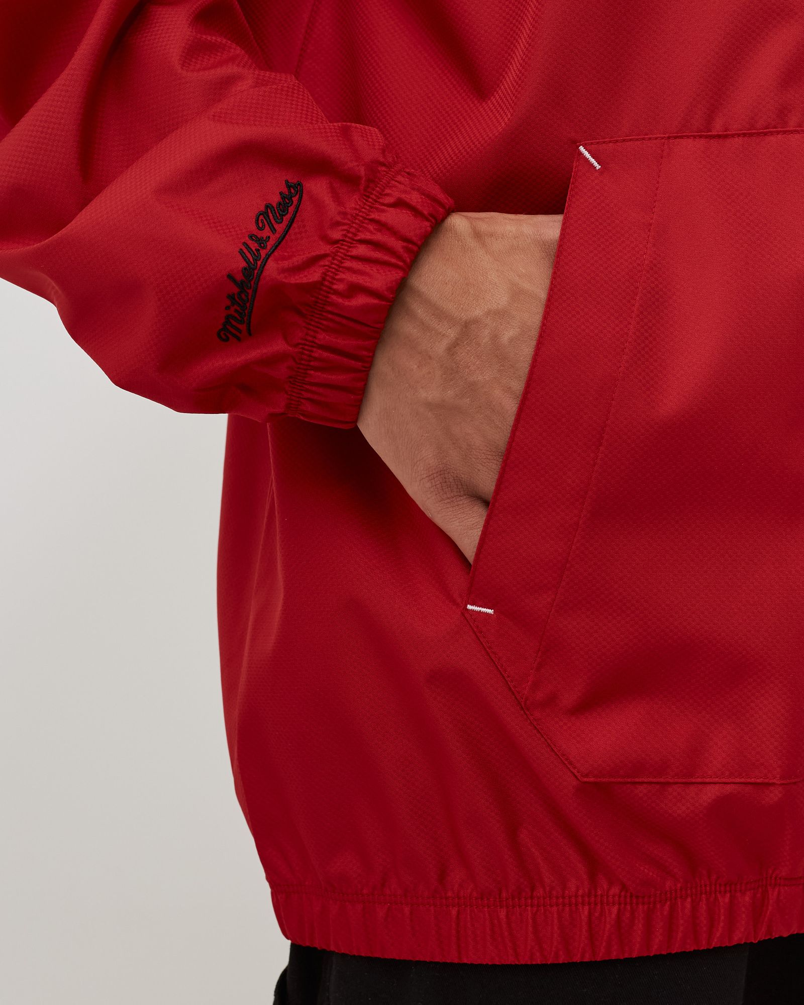 NBA THROW IT BACK FULL ZIP WINDBREAKER BULLS