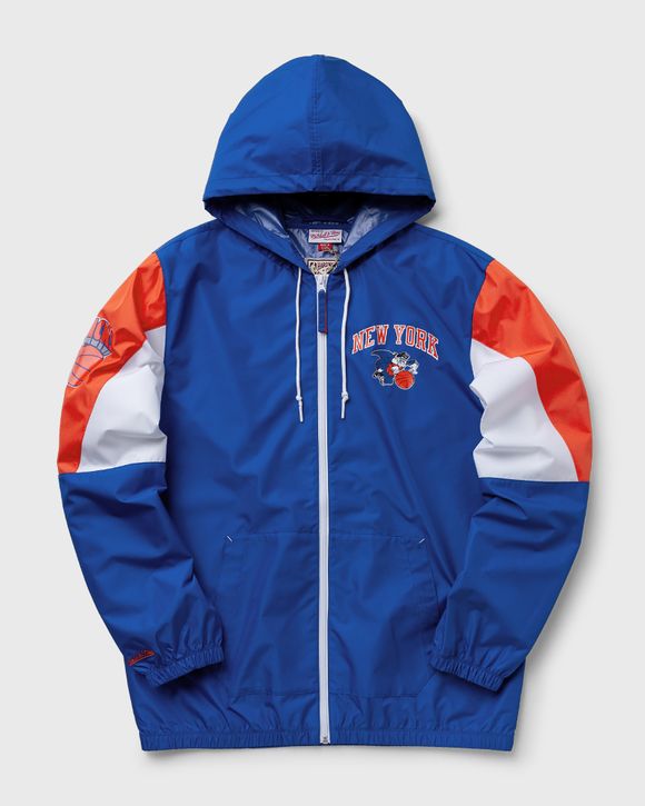 NBA THROW IT BACK FULL ZIP WINDBREAKER KNICKS