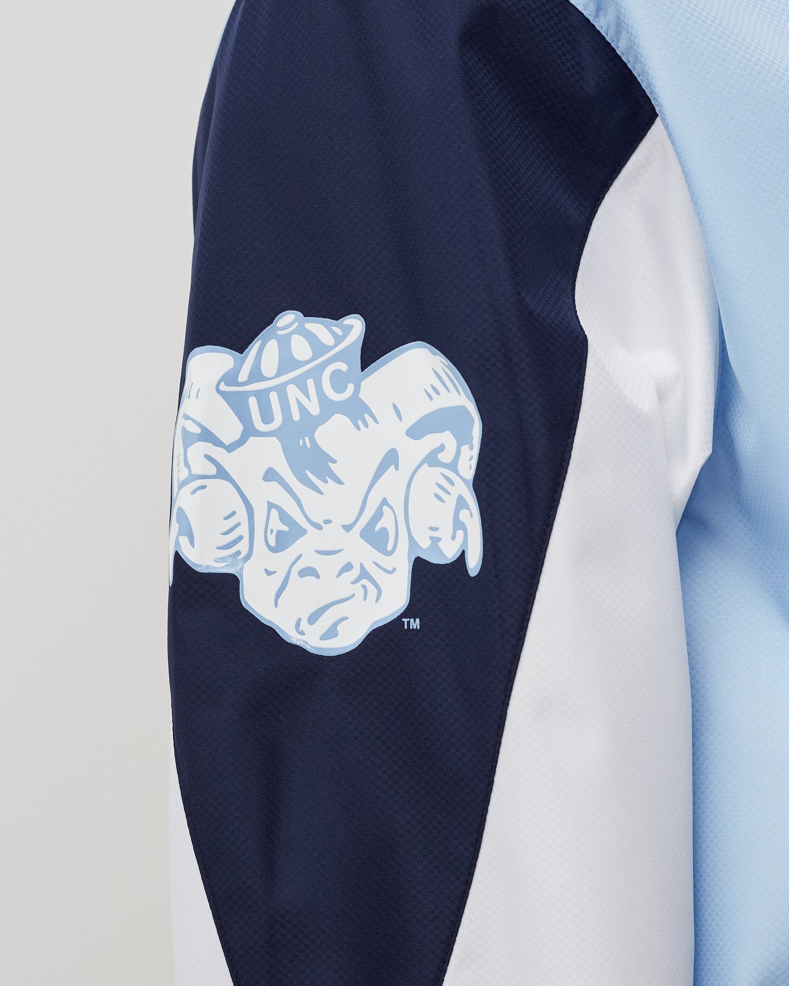 NCAA THROW IT BACK FULL ZIP WINDBREAKER NORTH CAROLINA