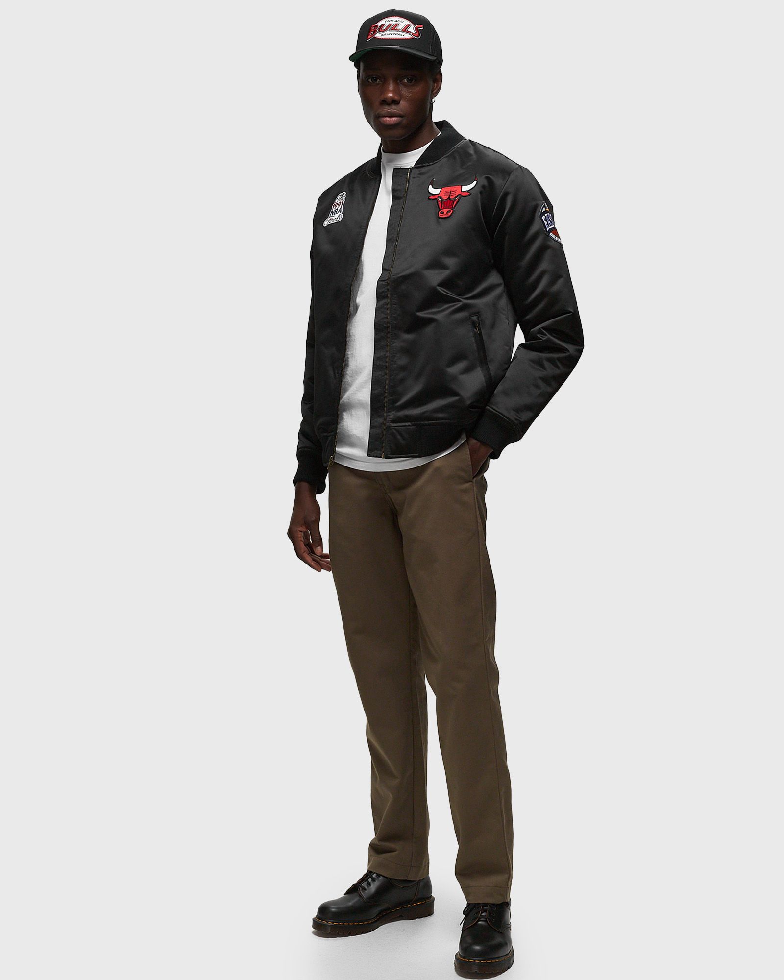 NBA SATIN BOMBER JACKET CHICAGO BULLS