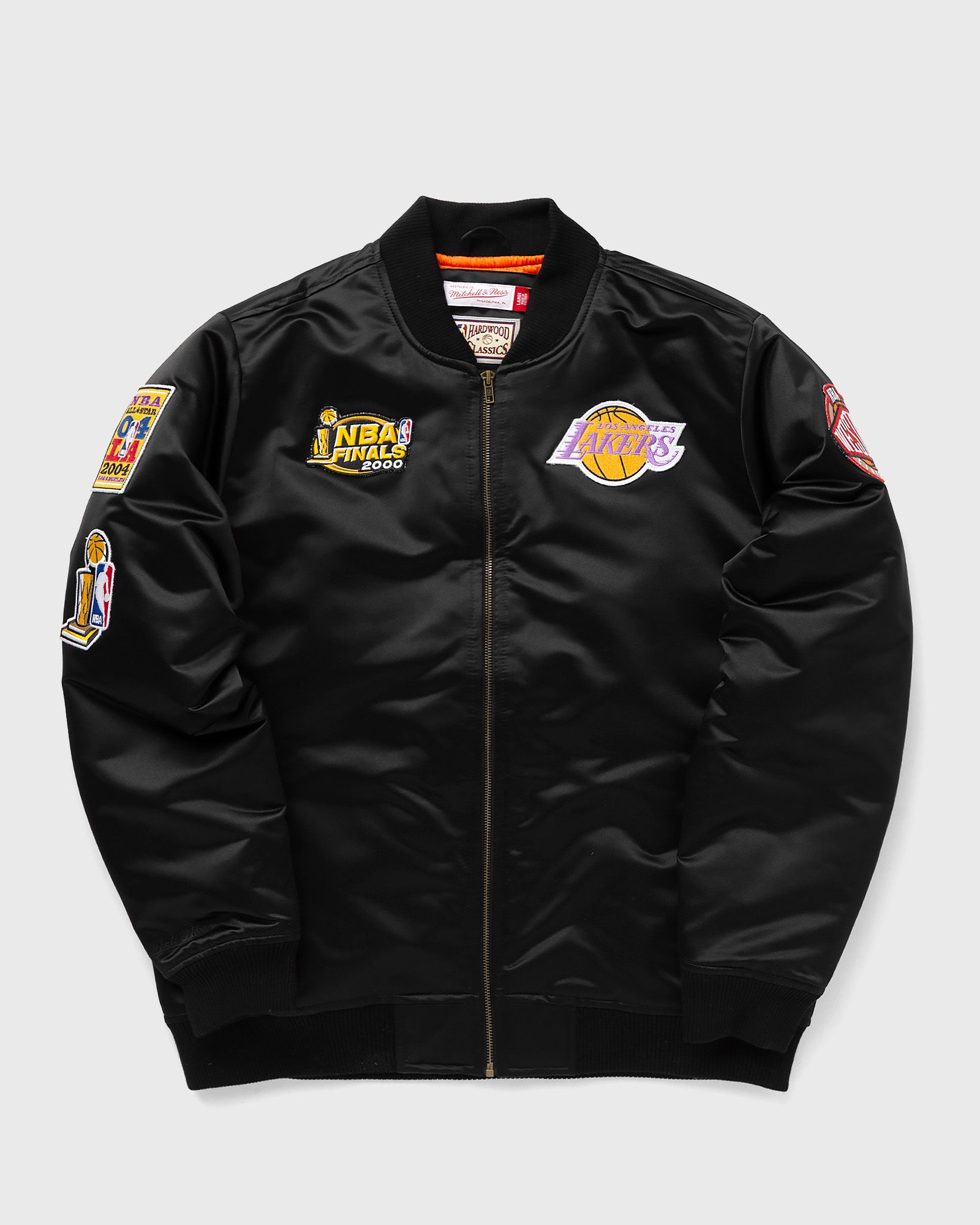 Sale! Mitchell＆NESS LA Lakers jacket L Mitchell & Ness Los Angeles Lakers Purple Satin