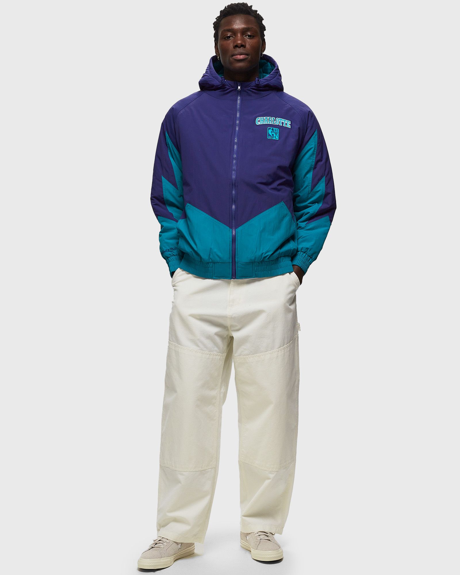NBA RETRO FULL ZIP JACKET CHARLOTTE HORNETS