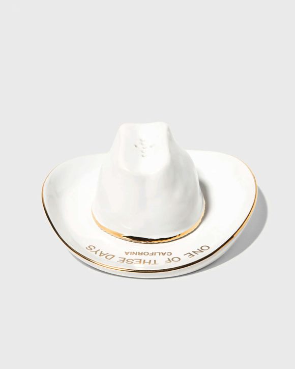 CERAMIC COWBOY HAT INCENSE HOLDER