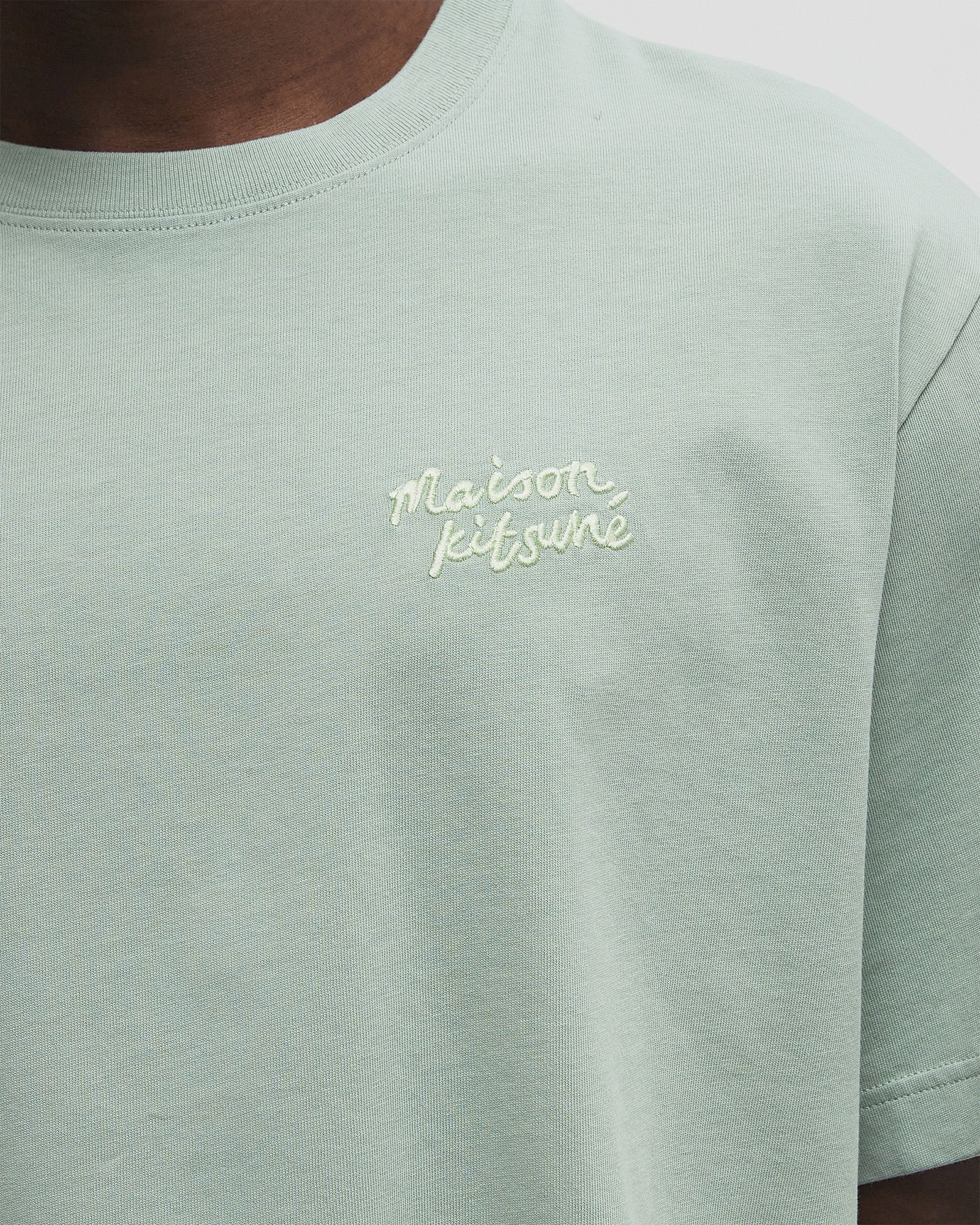 HANDWRITING EMBROIDERY OVERSIZE TEE