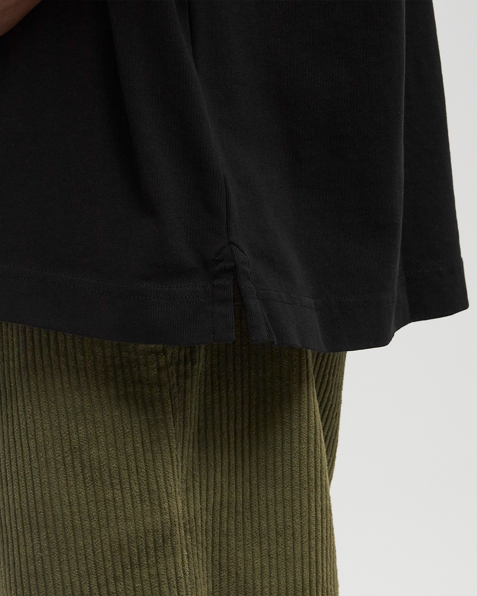 MAISON KITSUNE HANDWRITING EMBROIDERY OVERSIZE TEE