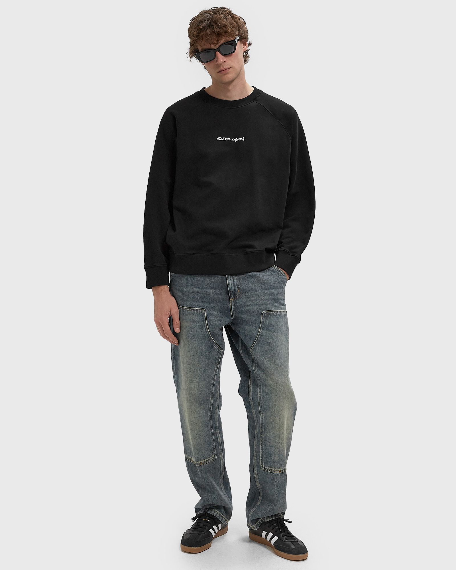 LINE HANDWRITING OVERSIZE SWEATSHIRT