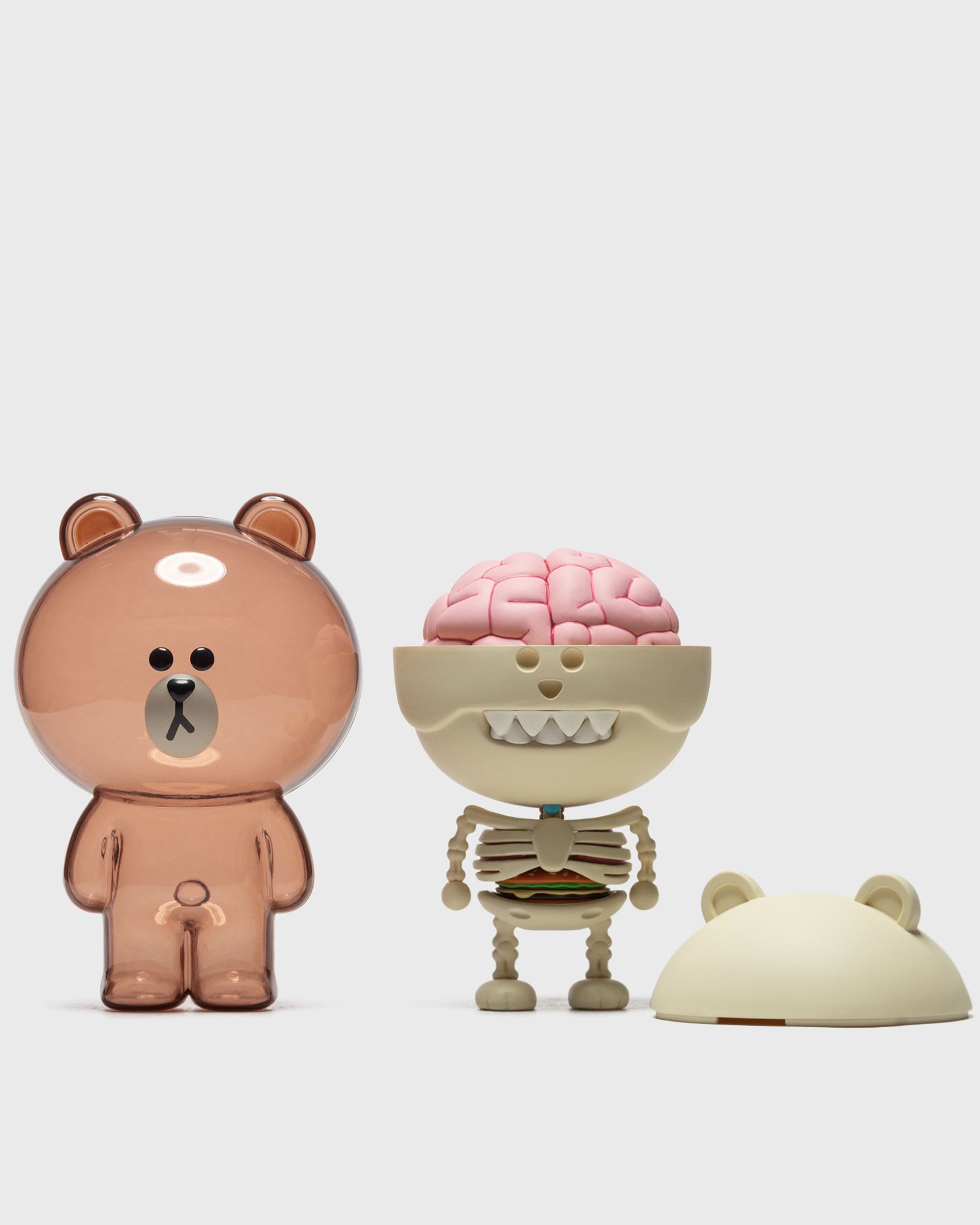 Funny Anatomy Line Friends: Brown