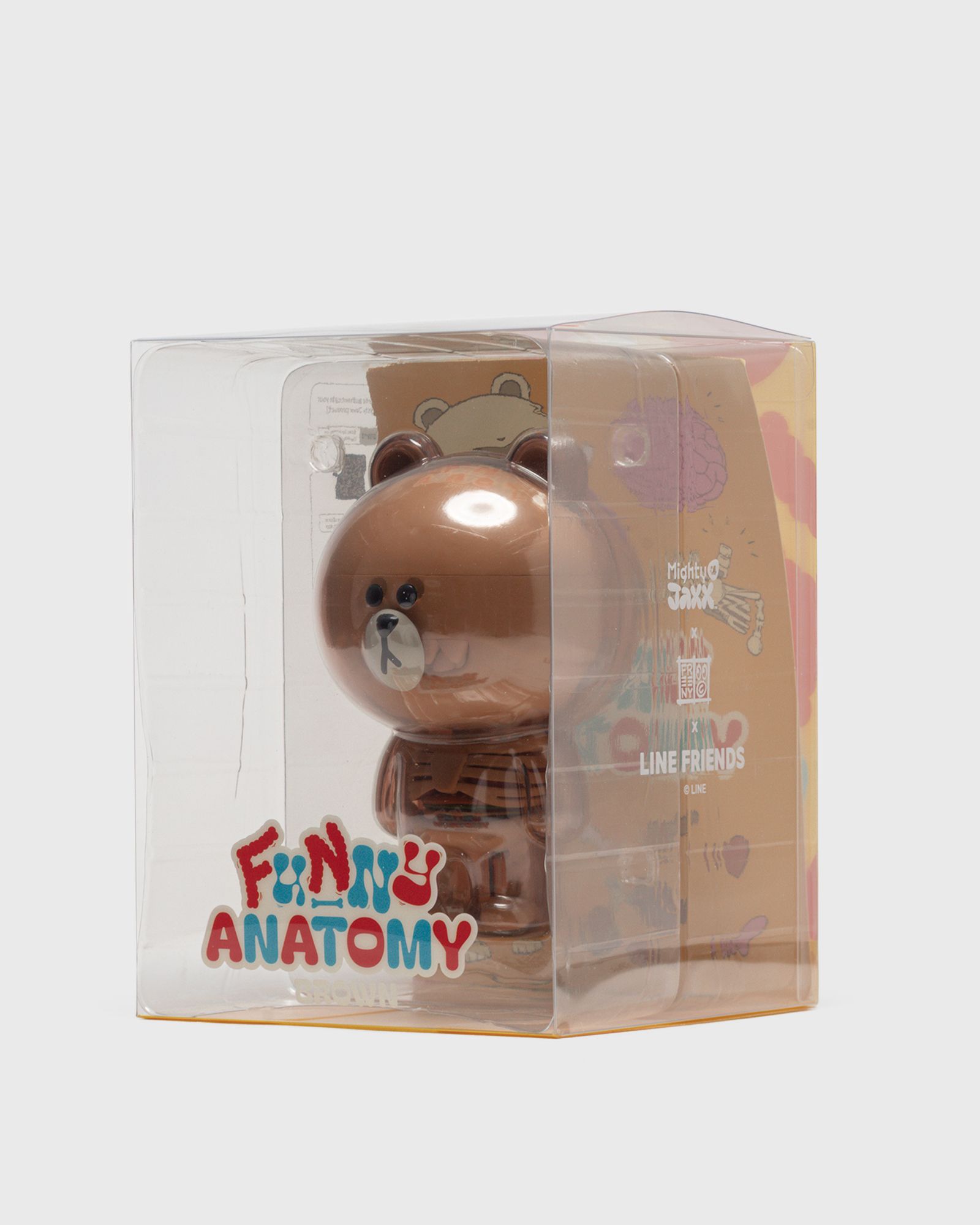 Funny Anatomy Line Friends: Brown