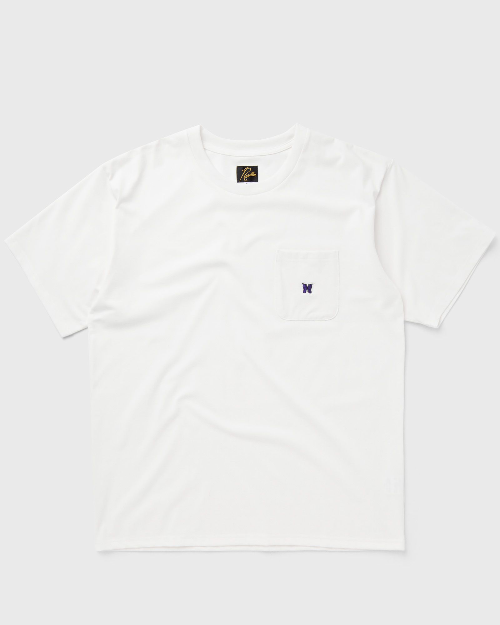 Needles - s/s crew neck tee men longsleeves white in größe:xl