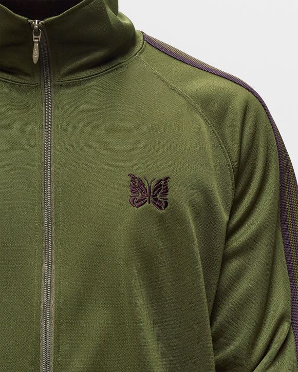 Needles Track Jacket Green - B-OLIVE