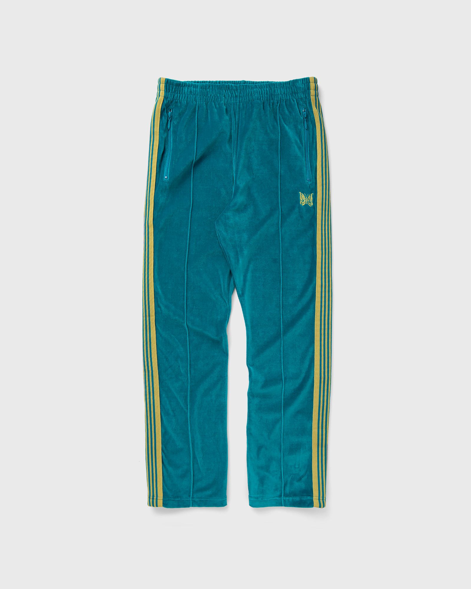 Needles - narrow track pant men track pants blue in größe:m