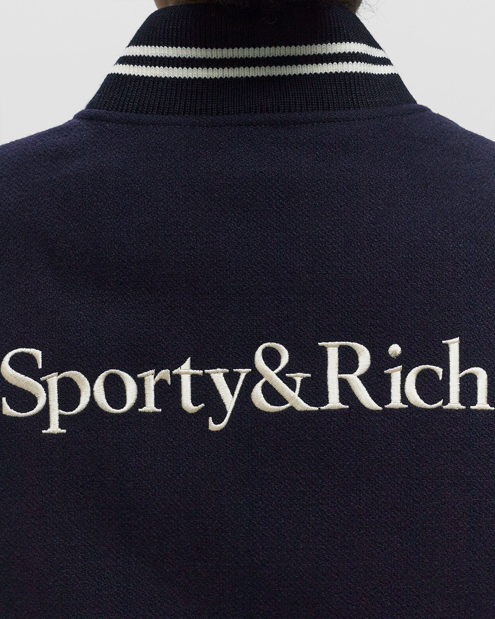 Yankees Serif Varsity Jacket