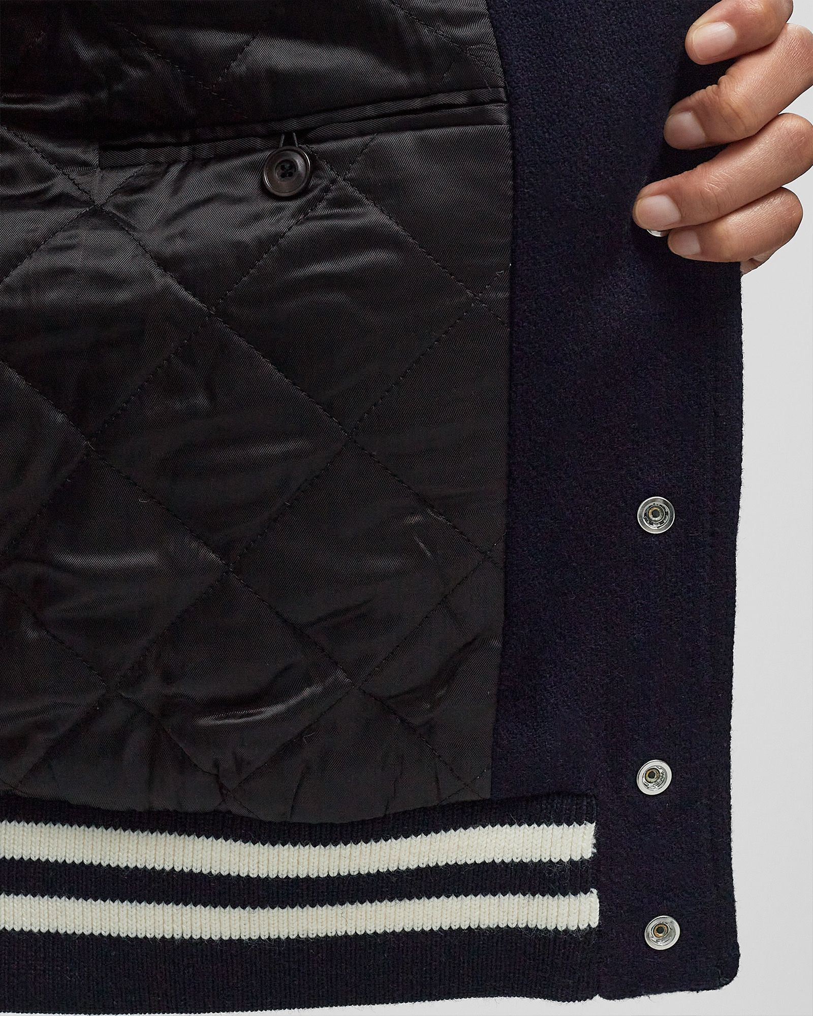 Yankees Serif Varsity Jacket