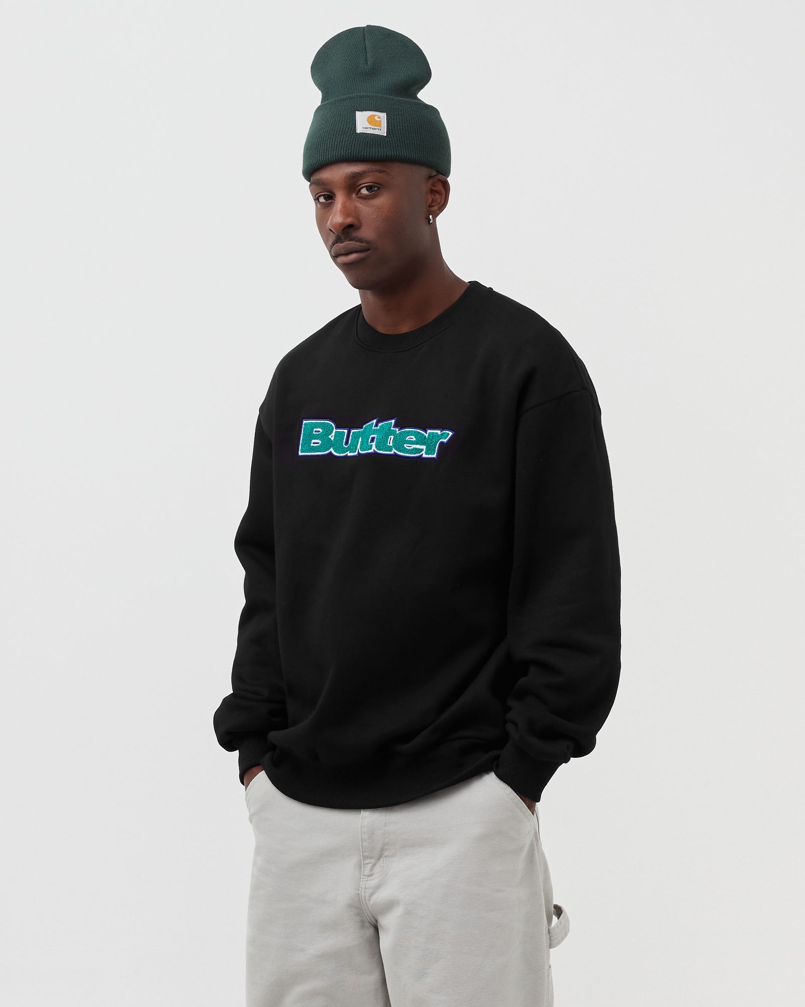 Chenille Logo Crewneck Sweatshirt