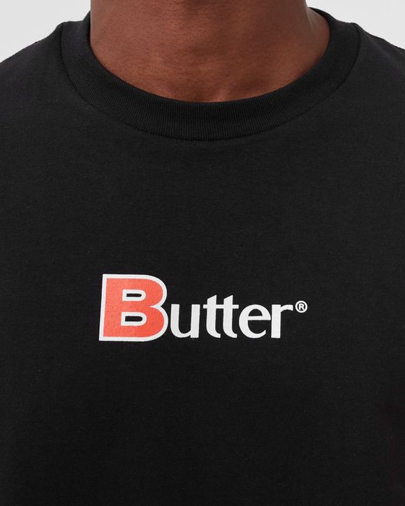 Butter Goods バターグッズ Bold Classic Logo Tシャツ Butter Goods BOLD CLASSIC LOGO TEE Black | BSTN Store