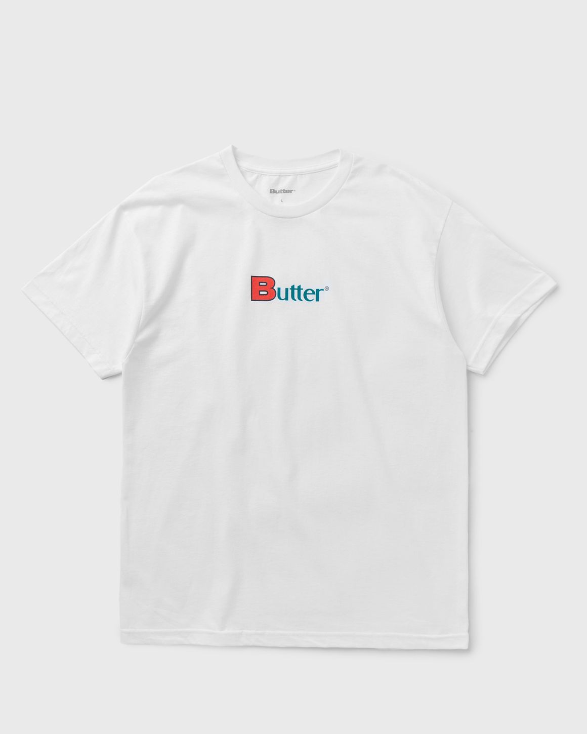 Butter Goods バターグッズ Bold Classic Logo Tシャツ Butter Goods BOLD CLASSIC LOGO TEE White | BSTN Store
