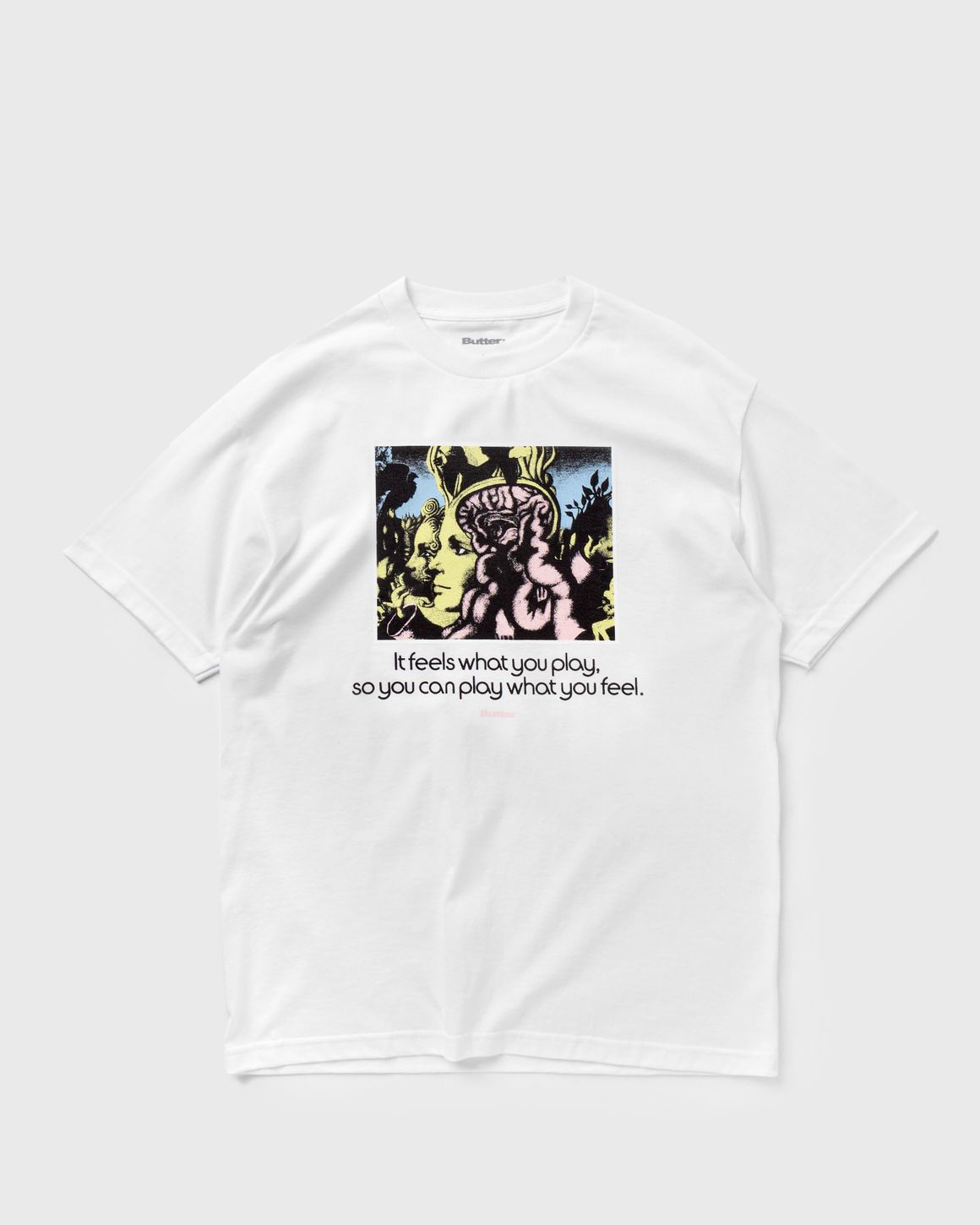 【BUTTER GOODS】 Certain Feeling Tee / Black Finest Logo Tee, Black – Butter Goods