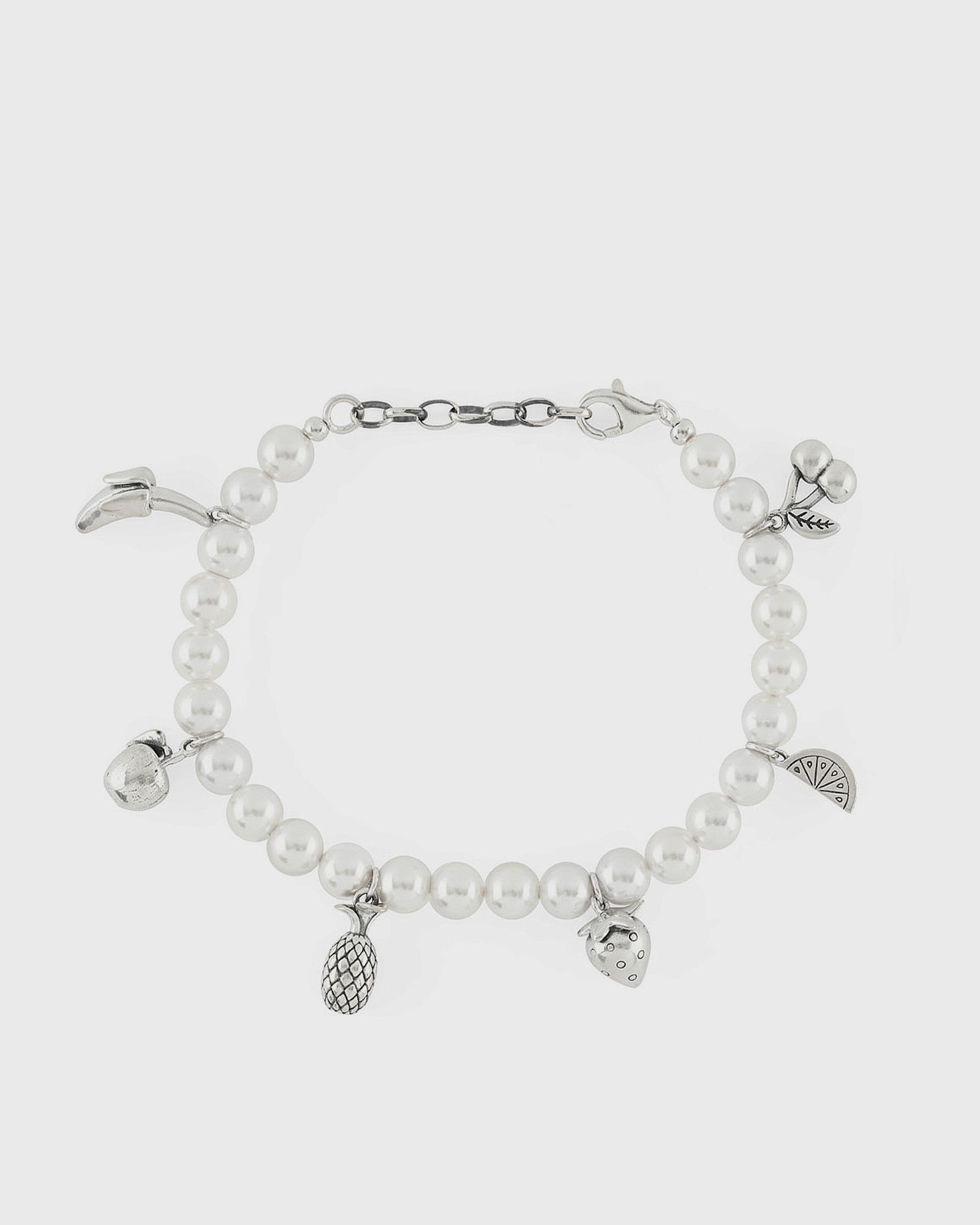 Pearl Charm Bracelet