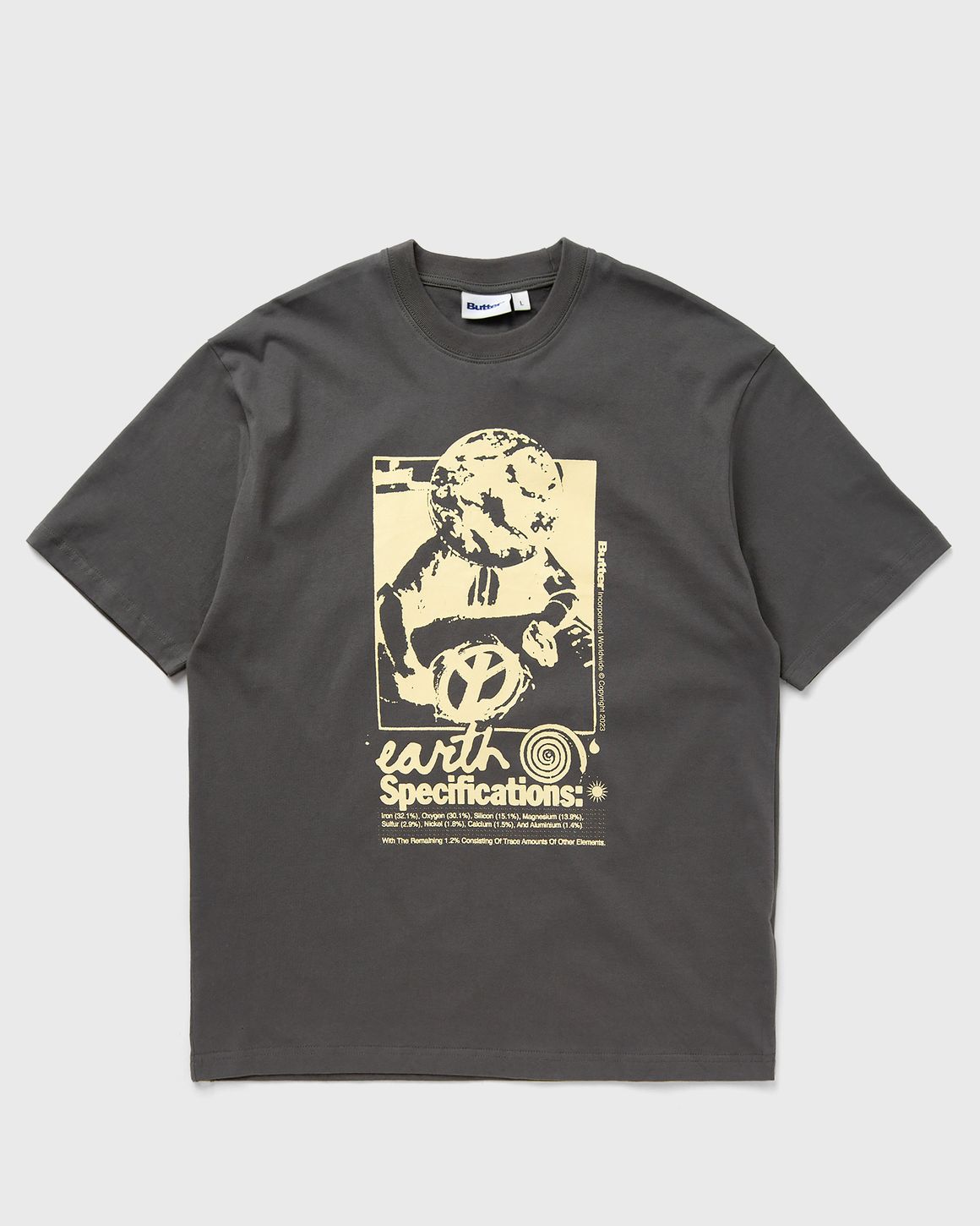 【Butter Goods】 EARTH SPEC T-SHIRT(送料込み) Butter Goods Earth T-Shirt in White for Men | Lyst UK