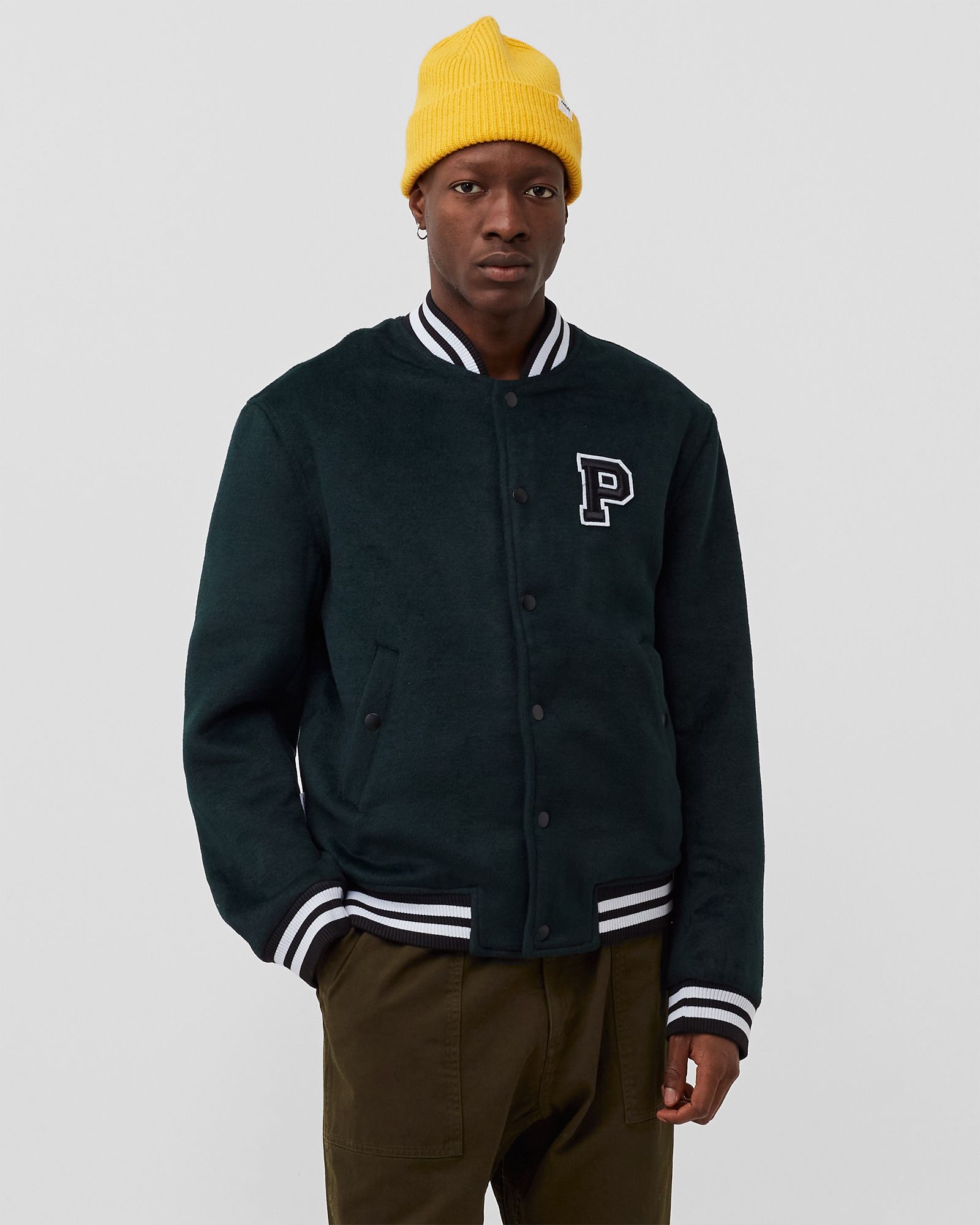 Bay Bomber College Jacket