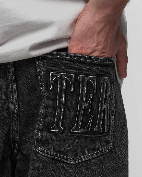 Butter Goods Applique Denim Jeans Black | BSTN Store