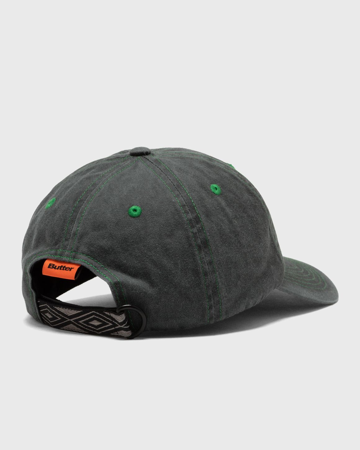 帽子 BUTTER GOODS 6panel cap BLACK freesize Butter Goods Bear 6 Panel Cap Black - Orchard Skateshop