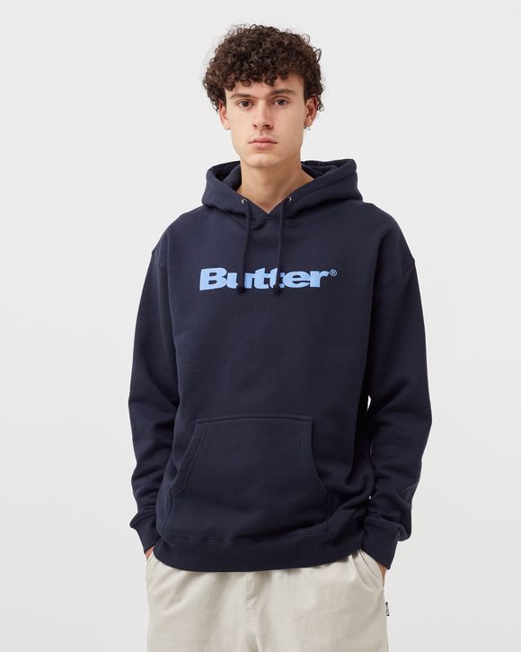 【Butter Goods】 Wordmark Puff プルオーバー フーディー Butter Goods Wordmark Puff Hoodie Blue | BSTN Store