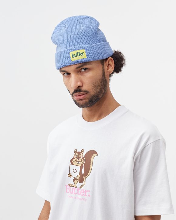 【BUTTER GOODS】 Equipment Beanie - Pale Blue Butter Goods EQUIPMENT BEANIE Blue | BSTN Store