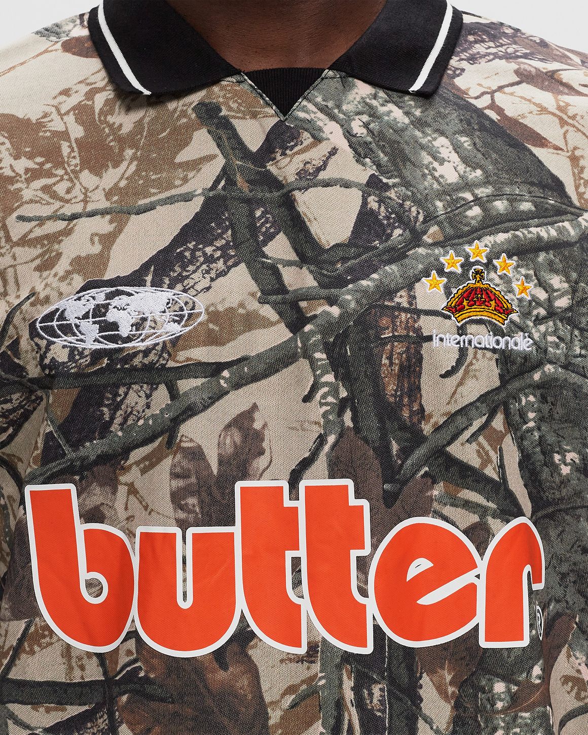 Butter Goods Foliage Camo Jersey Beige | BSTN Store
