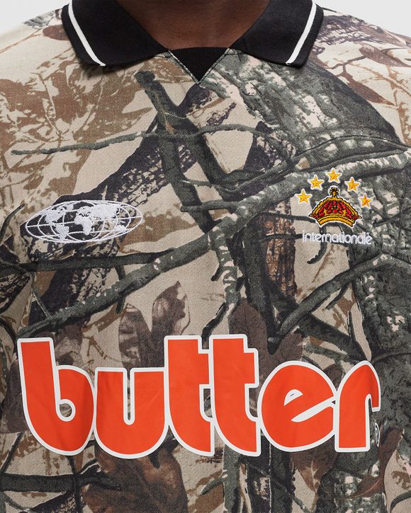 Butter Goods Foliage Camo Jersey Beige | BSTN Store